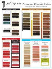 Color Chart Small - Shop Cameo College